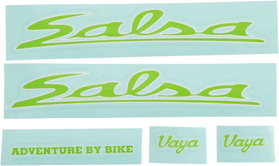 Salsa Vaya Travel Decal Set