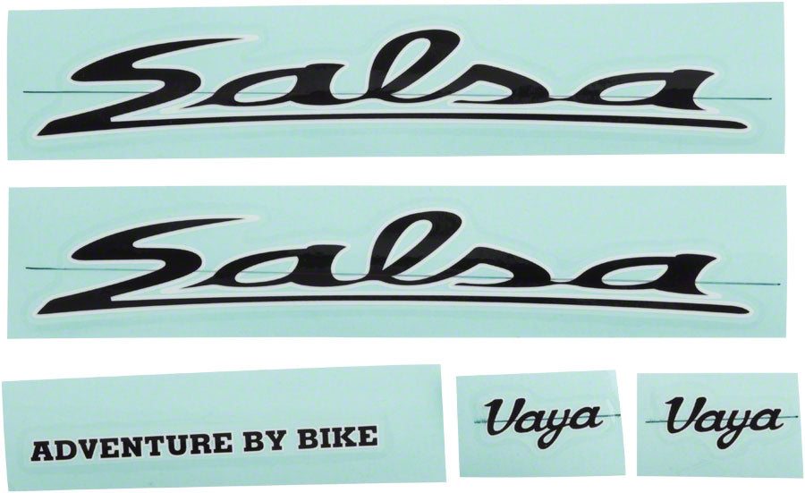 Salsa Vaya Travel Decal Set