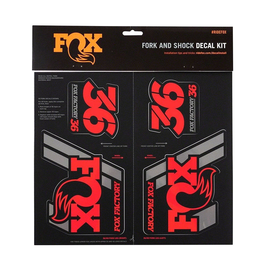 FOX Heritage Decal Kit for Forks and Shocks