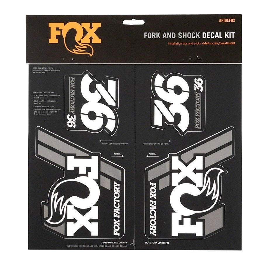 FOX Heritage Decal Kit for Forks and Shocks