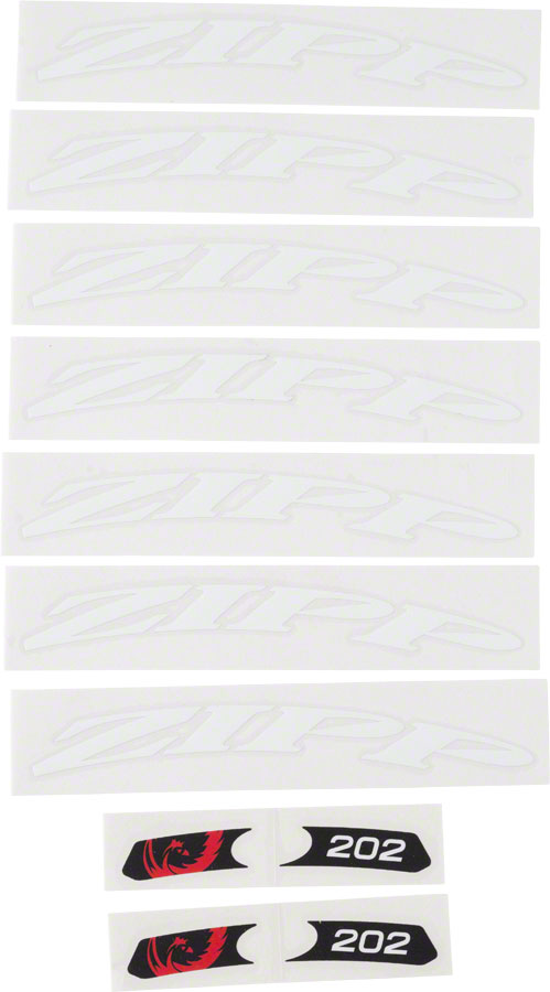 Zipp Speed Weaponry Decal Set: Complete For One Wheel