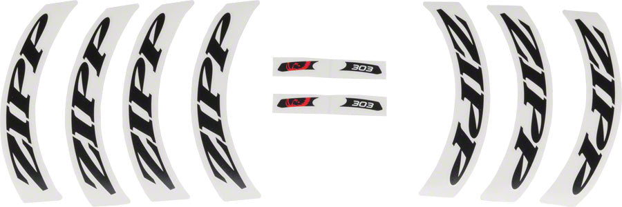 Zipp Speed Weaponry Decal Set: Complete For One Wheel