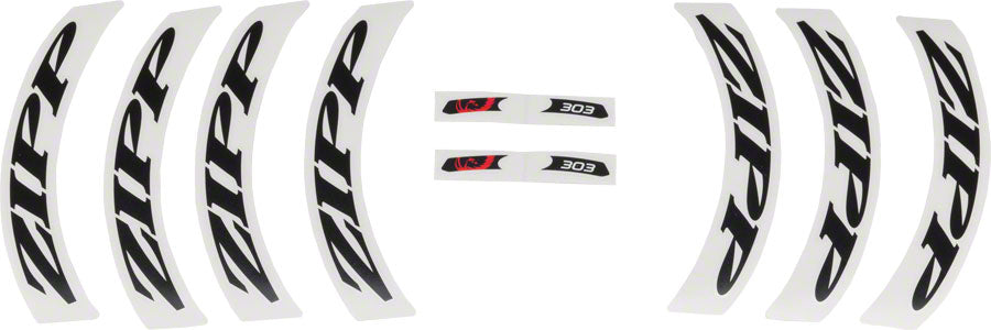 Zipp Speed Weaponry Decal Set: Complete for One Wheel