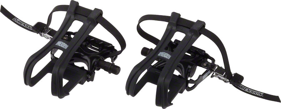 Dimension Compe Combo Pedals/Toe Clip Combo