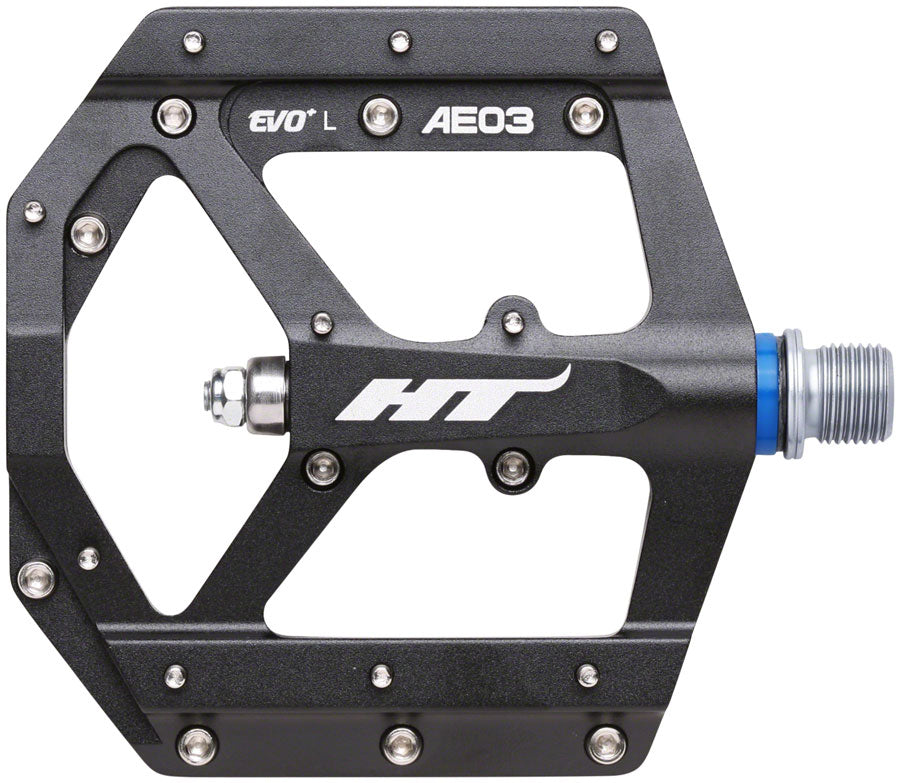 HT Components AE03(EVO+) Pedals - Platform, Aluminum, 9/16"