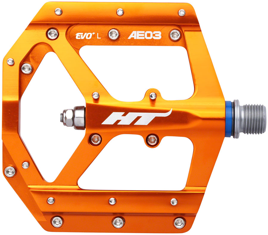 HT Components AE03(EVO+) Pedals - Platform, Aluminum, 9/16"