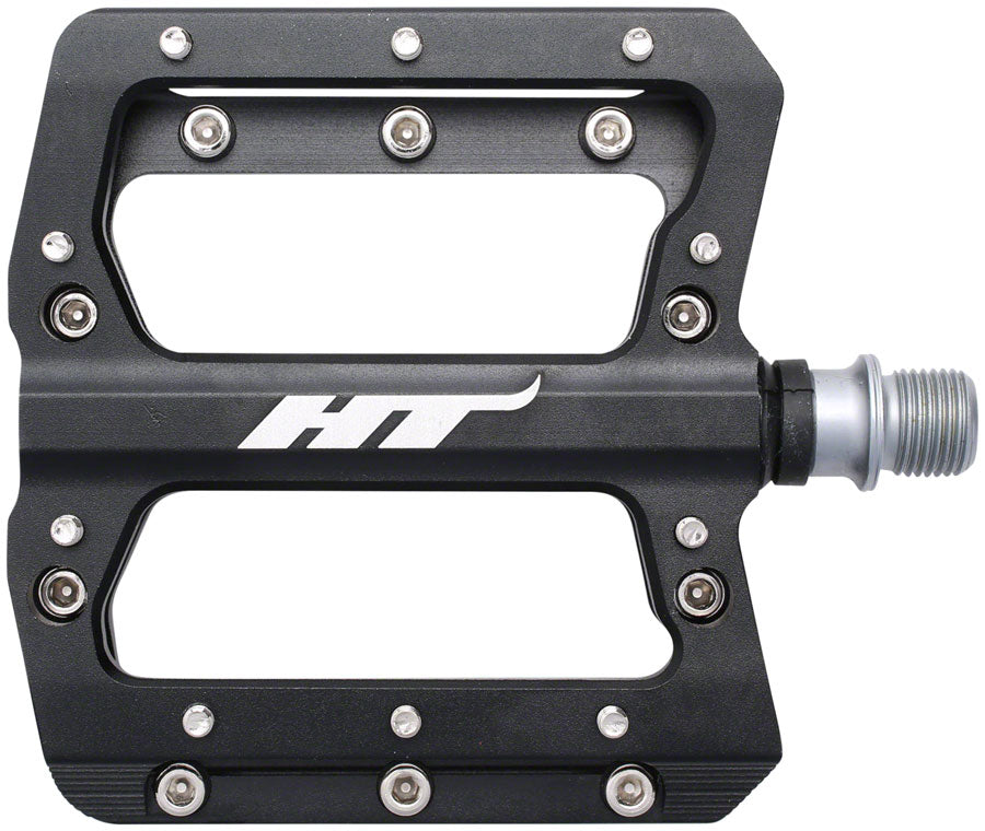 HT Components AN14A Pedals - Platform, Aluminum, 9/16"