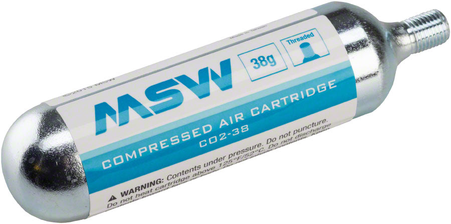 MSW CO2-38 CO2 Cartridge: 38g, Each