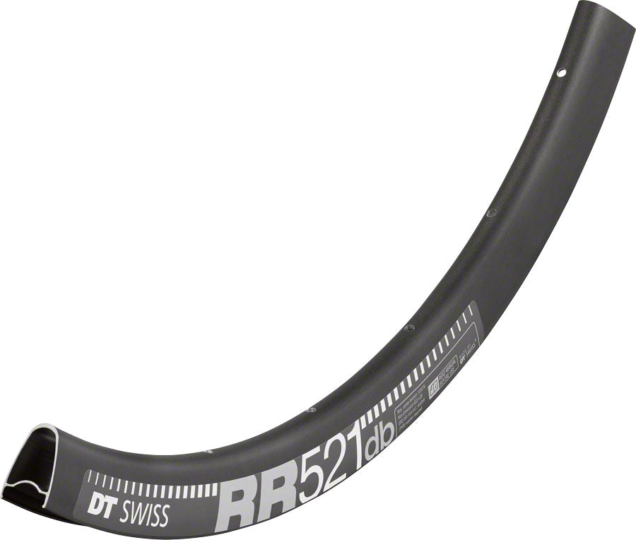 DT Swiss RR 521 Rim - 700, Disc, Black