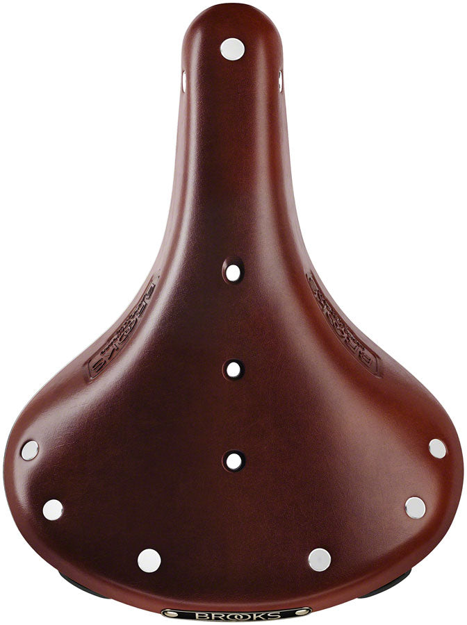 Brooks B17 Short Saddle - Steel, Antique Brown