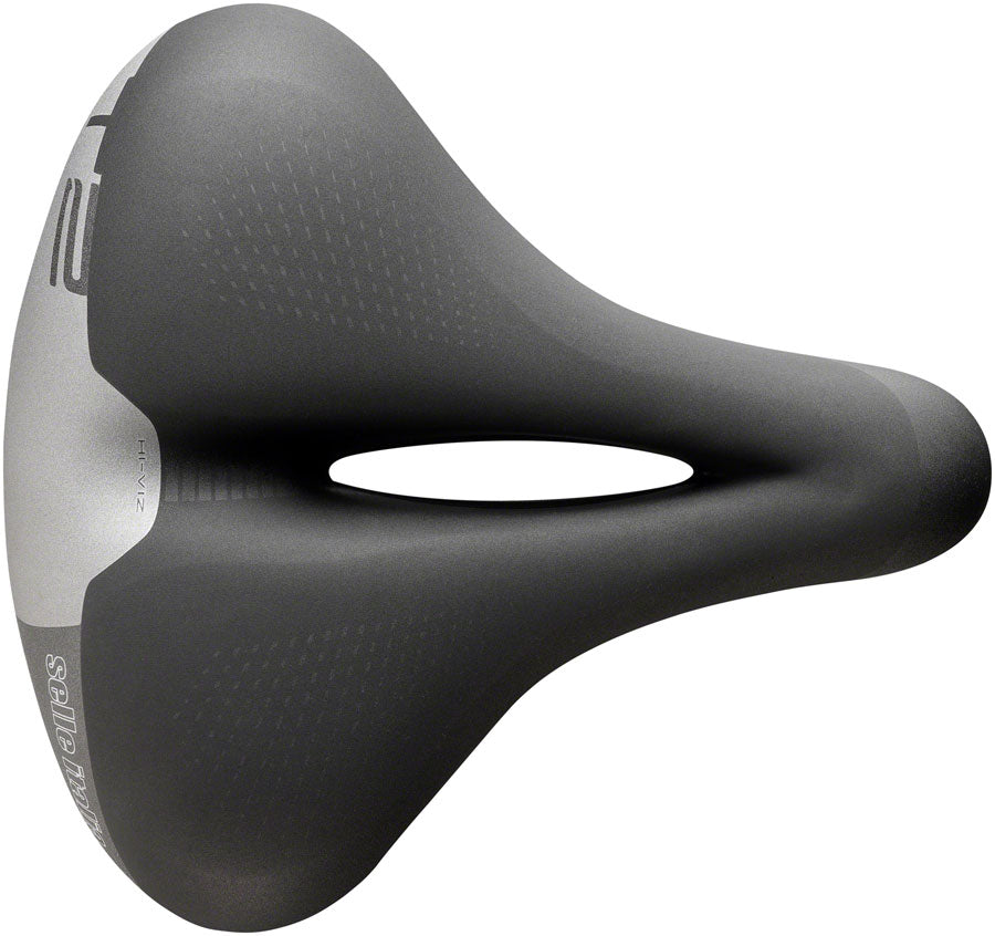 Selle Italia T2 Flow Saddle - Fec Alloy, Black, L2