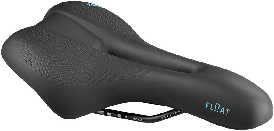 Selle Royal Float Saddle - Steel, Black