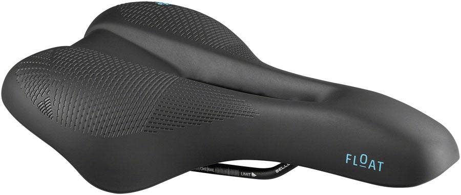 Selle Royal Float Saddle - Steel, Black