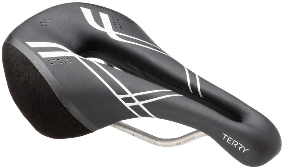 Terry Corta Saddle - Titanium, Black, Women's