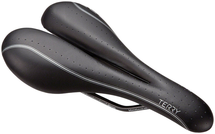 Terry FLX Gel Saddle - Manganese, Black, Women's