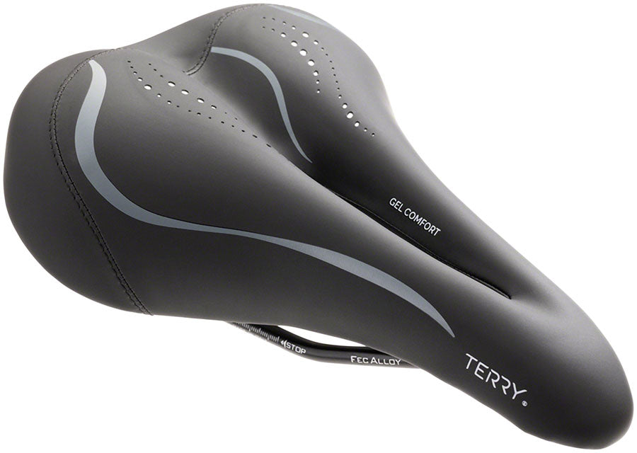 Terry Liberator X Gel Saddle - Steel, Black, Women's, Italia