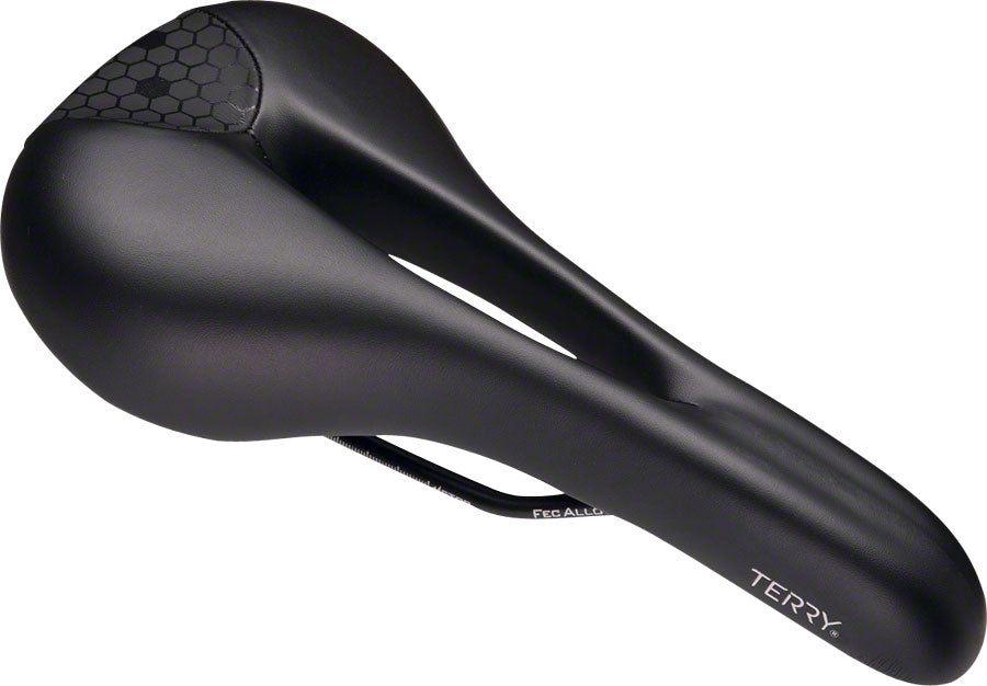 Terry Fly Chromoly Gel Saddle - Chromoly, Black, Men's