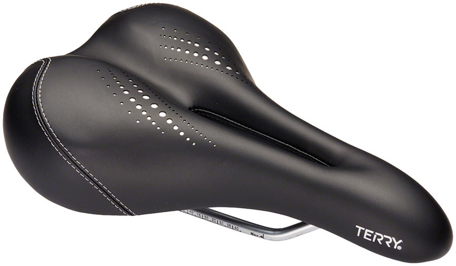 Terry Liberator X Gel Saddle - Steel, Black, Women's