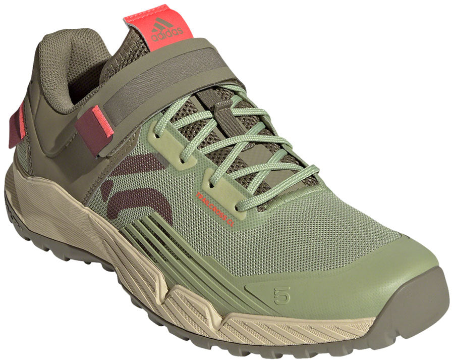 Five Ten Trailcross Clip-In Shoe - Women's, Quiet Crimson/Orbit Green/Turbo