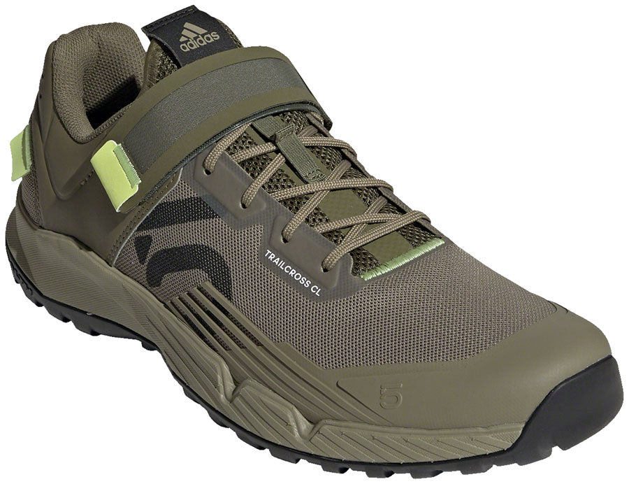 Five Ten Trailcross Clip-In Shoe - Men's, Orbit Green/Carbon/Pulse Lime