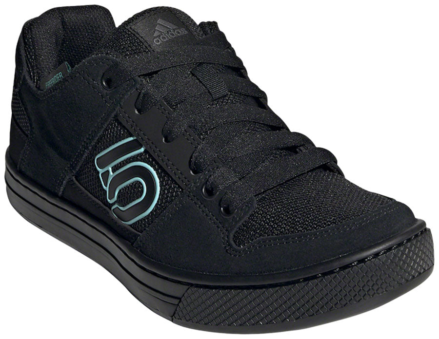 Five Ten Freerider Flat Shoe - Women's, Core Black / Acid Mint / Core Black