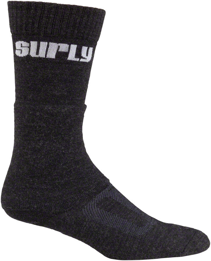 Surly Tall Logo Wool Socks