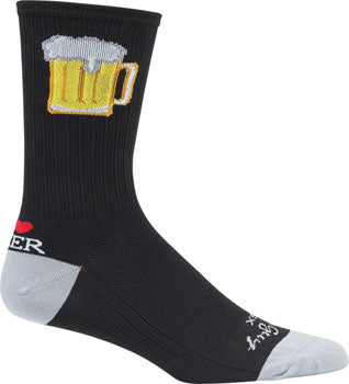 SockGuy SGX Tallboy Socks - 6 inch, Black,