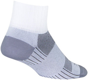 SockGuy SGX Salt Socks - 2.5 inch, White/Gray,