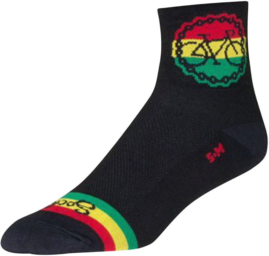 SockGuy Classic Rasta Ride Socks