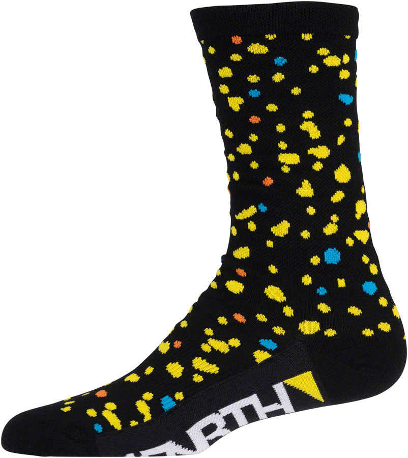 45NRTH Speck Lightweight Wool Socks - Black