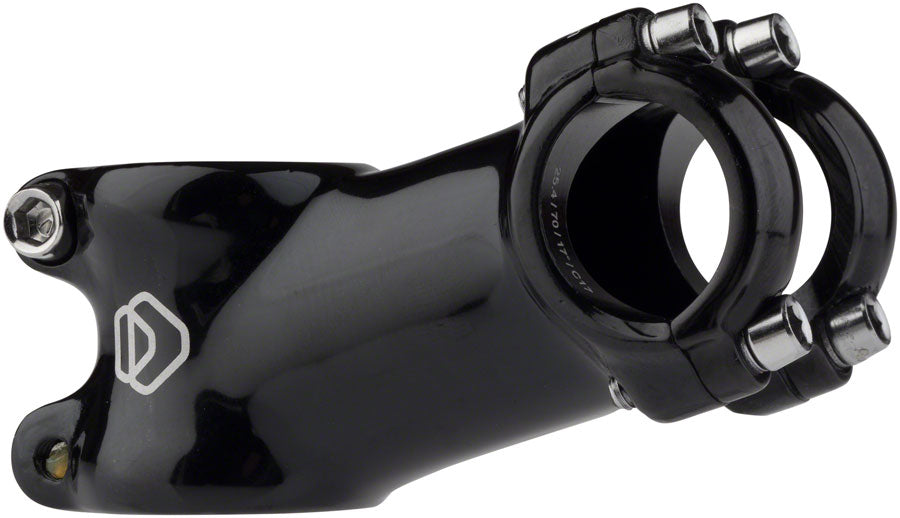 Dimension 25.4 Stem - 25.4 Clamp, +/-17, 1 1/8", Alloy, Black