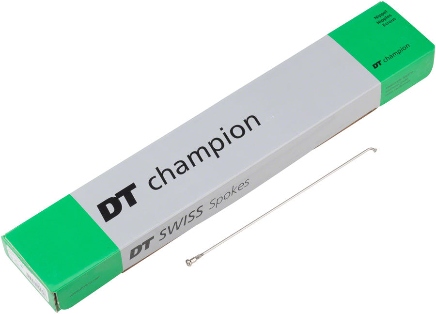 DT Swiss Champion Spoke: 2.0mm, Blanks, 315mm, Straight Pull