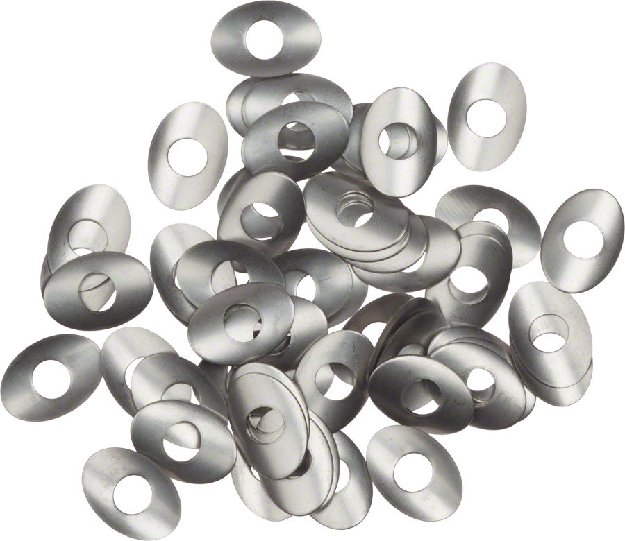 Zipp Speed Weaponry Oval Nipple Washers for Firecrest Wheels, 50-pack