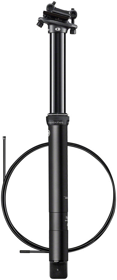 Crank Brothers Highline 7 Dropper Seatpost - 30.9, 100mm, Black