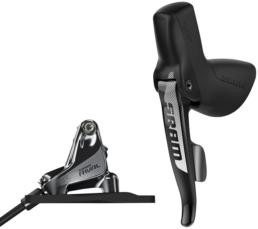 SRAM Rival Hydraulic Disc Brake and Cable-Actuated Dropper Remote Lever - Left/Front, Flat Mount