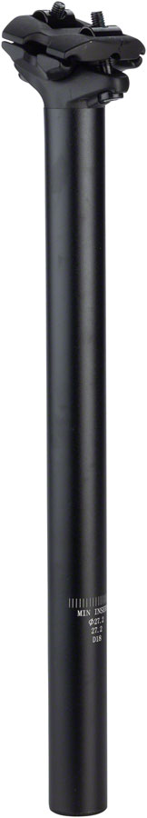 Dimension Two-Bolt Seatpost 27.2 x 350 Matte Black