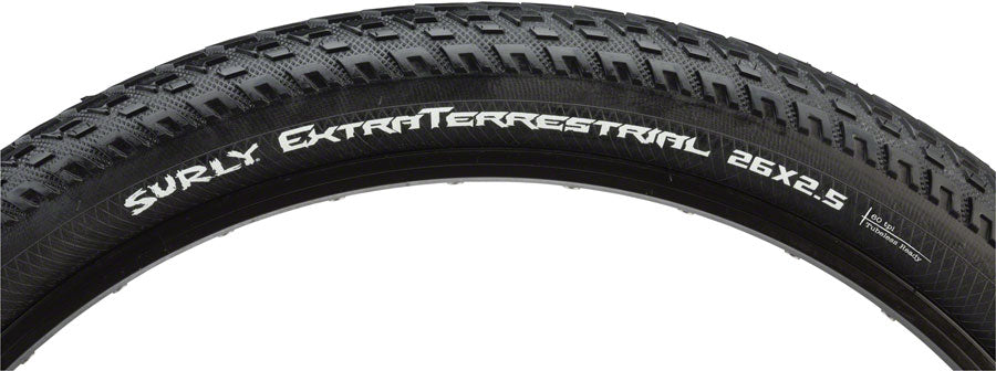 Surly ExtraTerrestrial Tire - Tubeless, Folding, Black, 60tpi