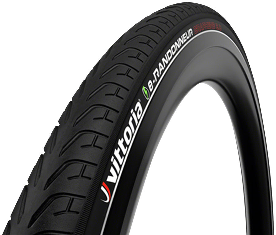 Vittoria e-Randonneur Tire - Clincher, Wire, Black/Reflective