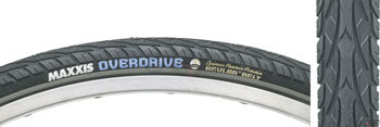 Maxxis Overdrive Tire - 27.5 x 1.65, Clincher, Wire, Black/Reflective, Single, Silk Worm