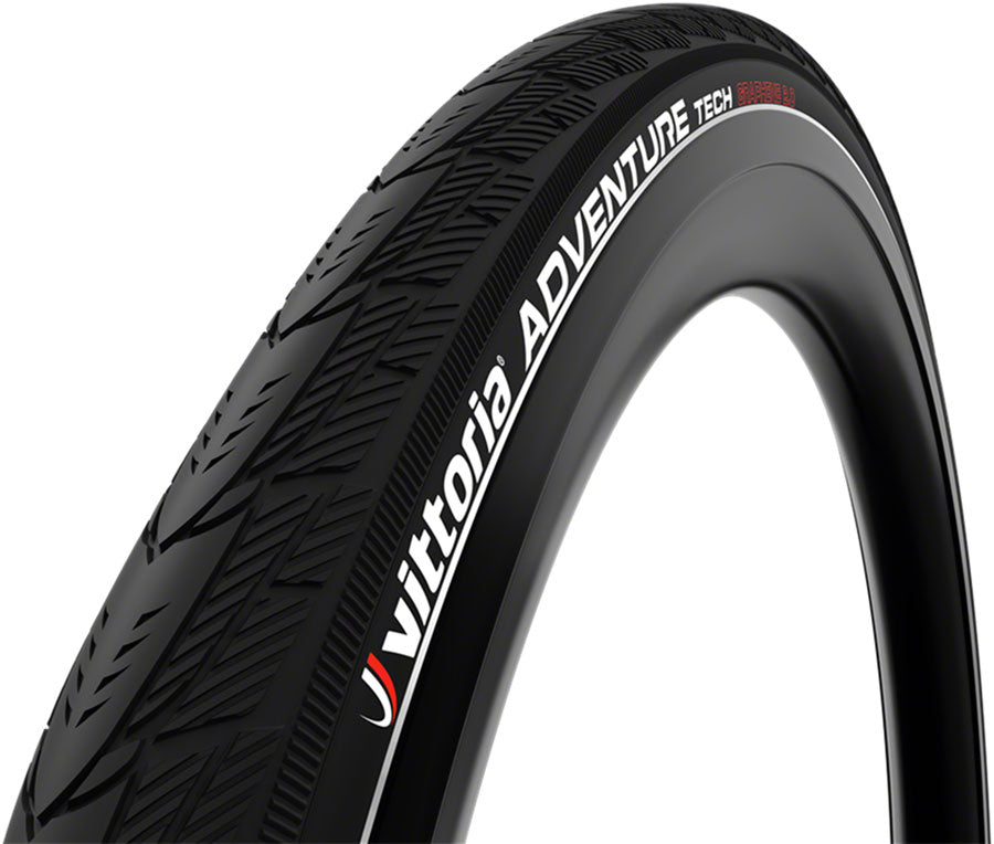 Vittoria Adventure Tech Tire - 700 x 35, Clincher, Wire, Black