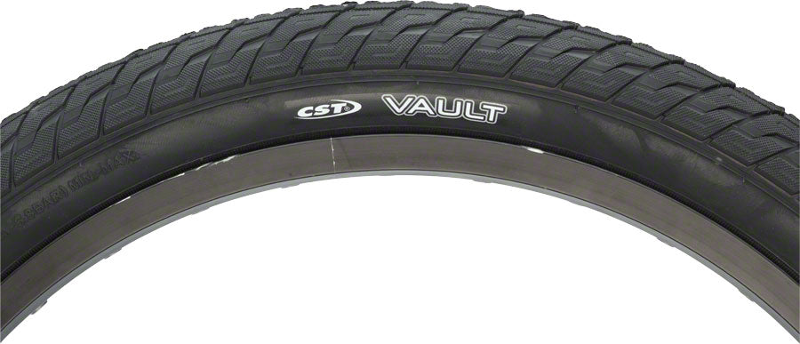 CST Vault Tire Clincher, Wire, Black