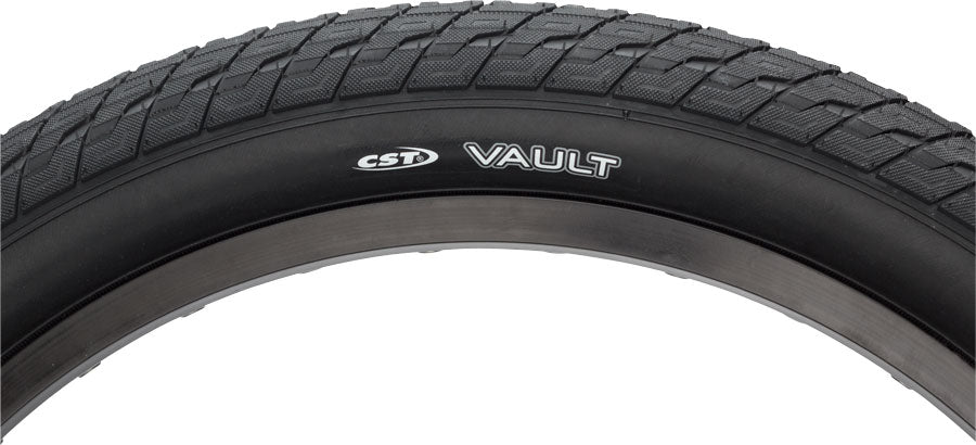 CST Vault Tire Clincher, Wire, Black