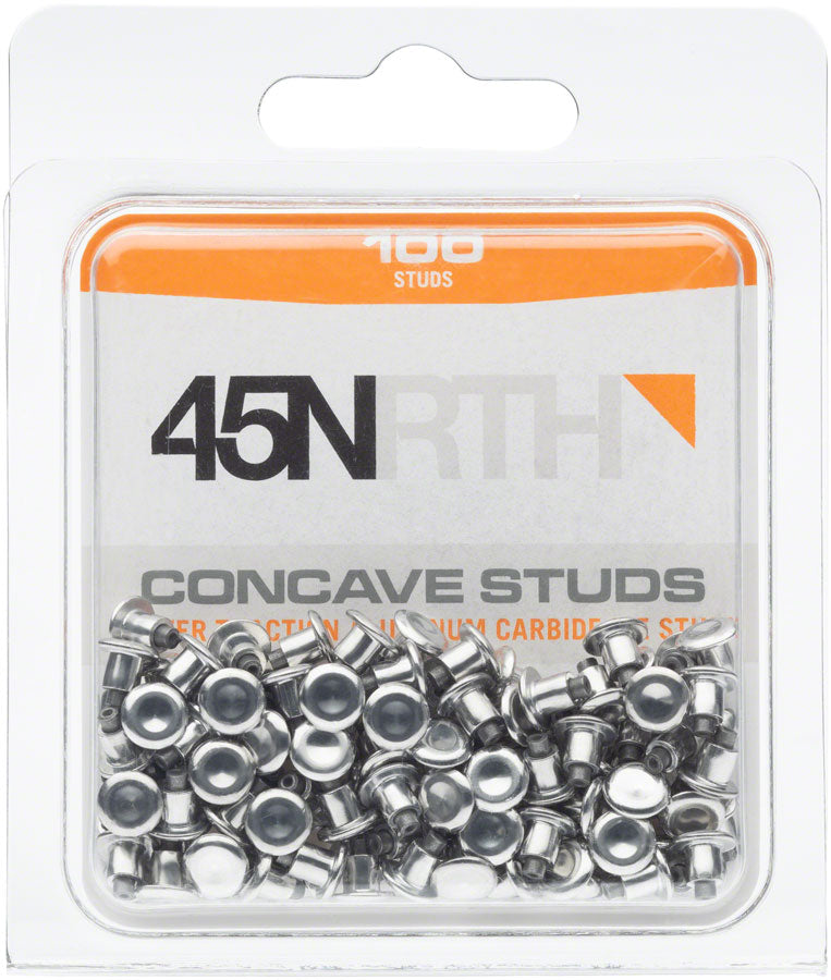 45NRTH XL Concave Carbide Aluminum Studs: Pack of 100