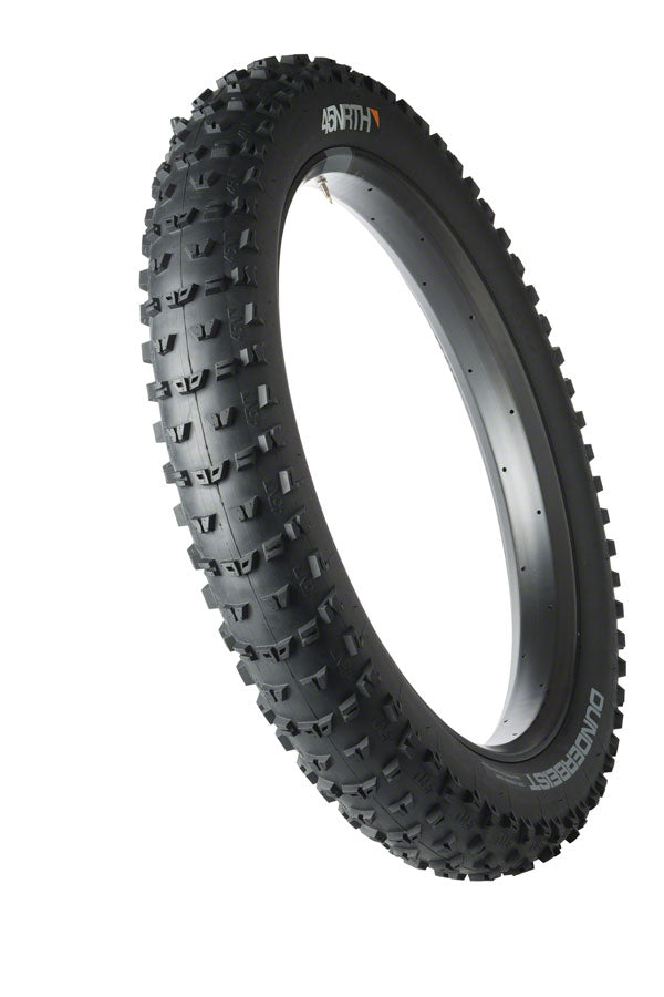 45NRTH Dunderbeist Tire - 26 x 4.6, Tubeless, Folding, Black, 120tpi