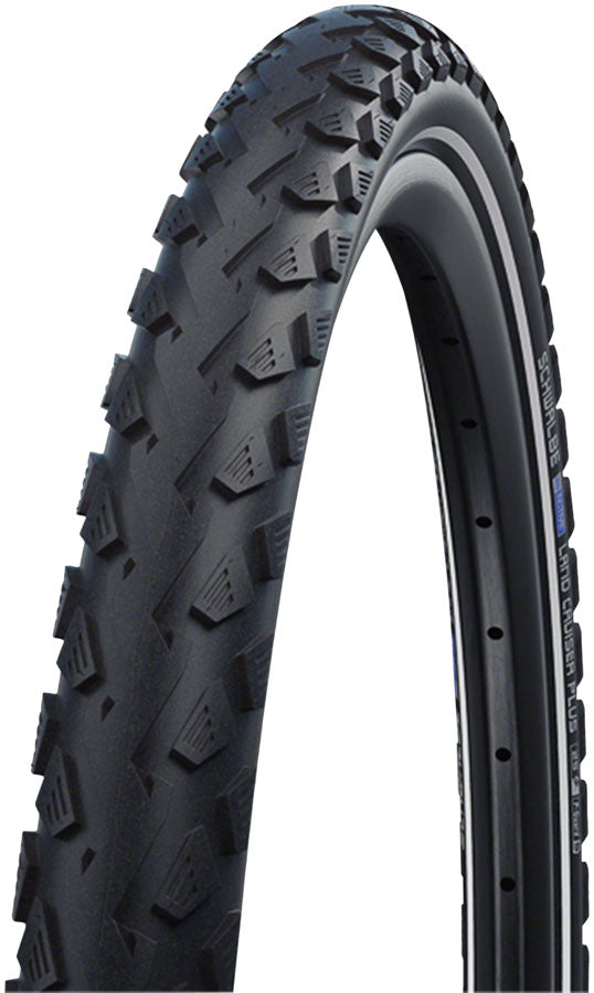 Schwalbe Land Cruiser Plus Tire - 700 x 50, Clincher, Wire, Black, PunctureGuard, Green Compound, E-25