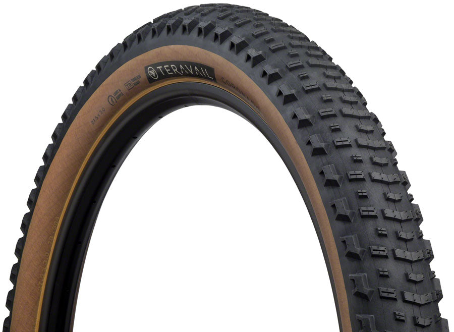 Teravail Coronado Tire - 27.5 x 3, Tubeless, Folding, Tan, Light and Supple