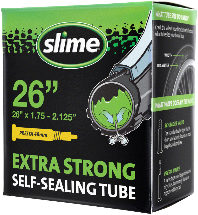 Slime Self-Sealing Tube 48mm Presta Valve