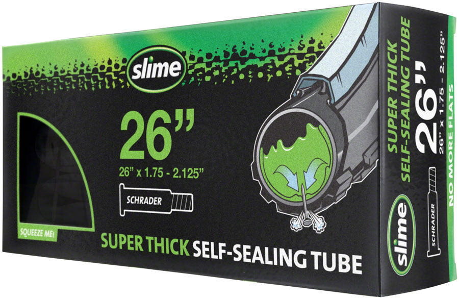 Slime Thick Smart Tube 26" x 1.75-2.125", Schrader Valve