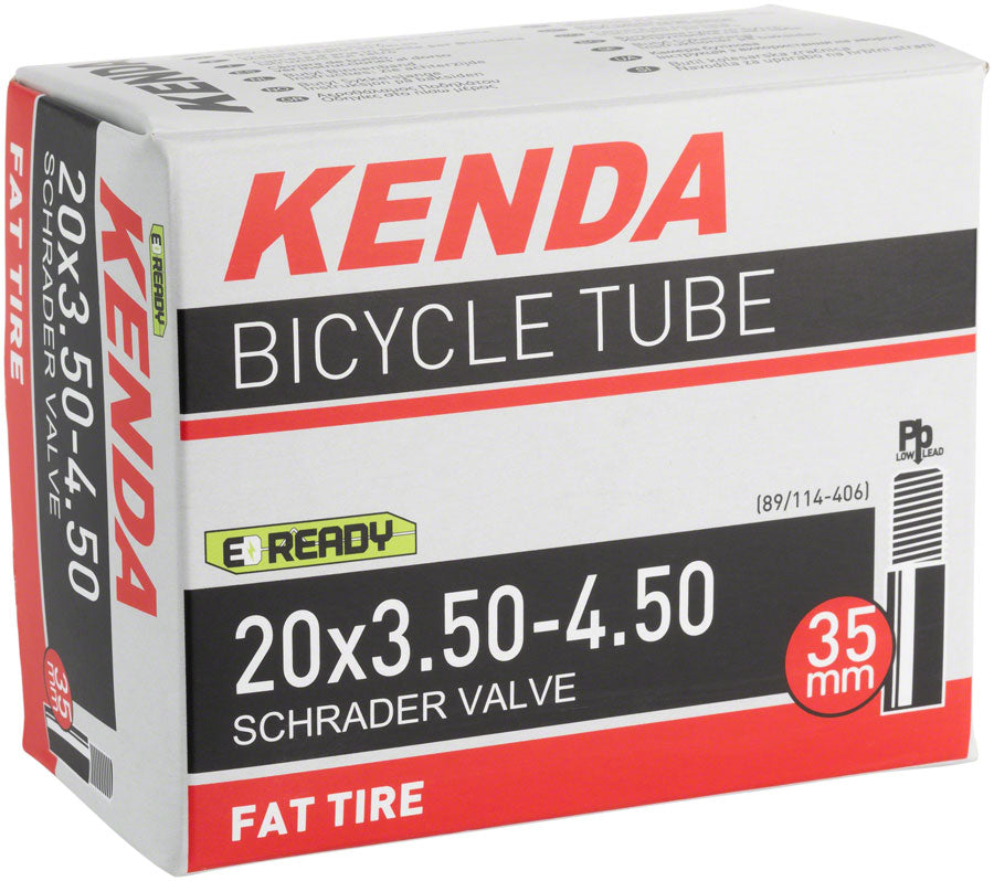 Kenda 20 X 3.50-4.50 Tube: Low Lead Schrader Valve