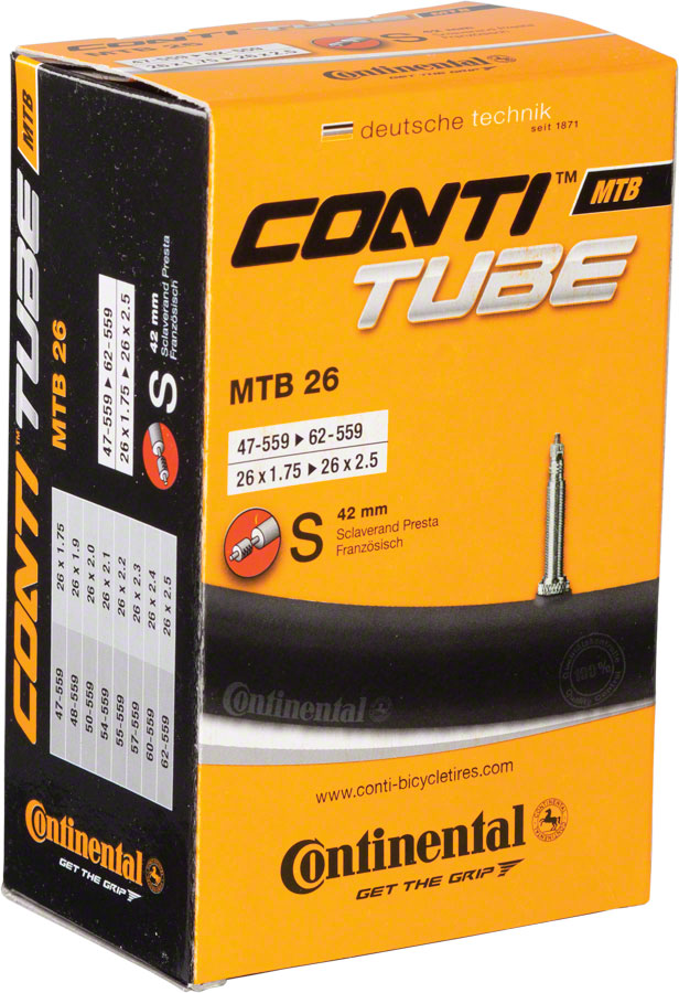 Continental 26 x 1.75-2.5 42mm Presta Valve Tube